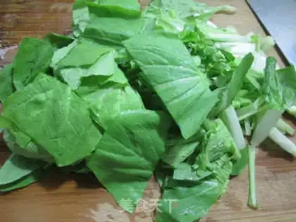 Make Scrambled cabbage step 1