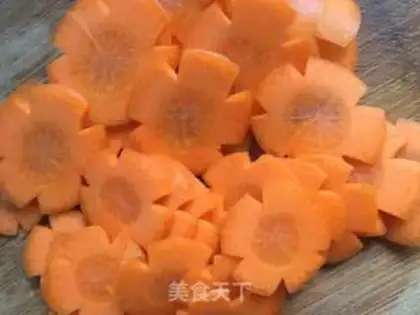 Make Carrot mucus step 1