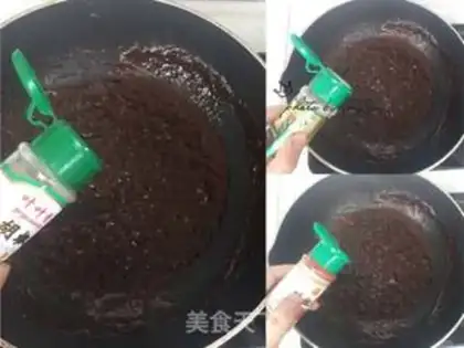 Make A small ink of a secret iron plate step 2