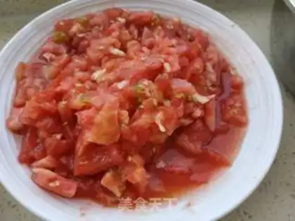 Make Tomato beef pan step 2