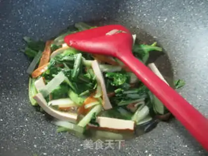 Make Scrambled cabbage step 7