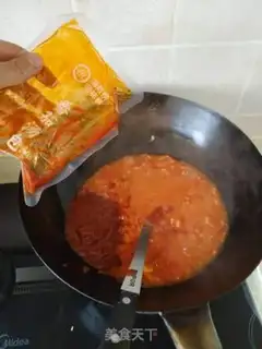 Make Tomato beef pan step 8