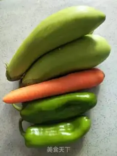 Make A green eggplant step 0
