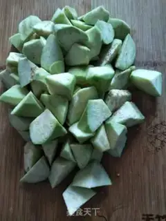 Make A green eggplant step 2