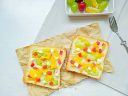 Make Toast pizza step 8