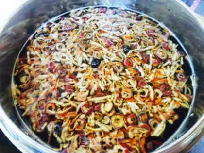 Make Sour plum soup step 1