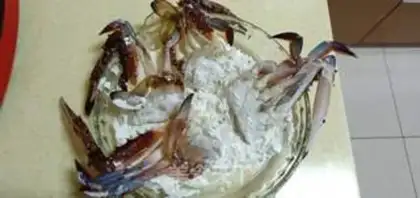 Make Crab claws step 1