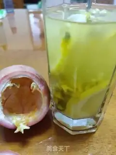 Make Bronco-cracker lemon tea step 3