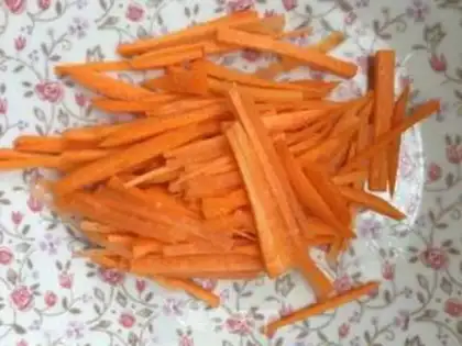 Make Carrot celery step 1