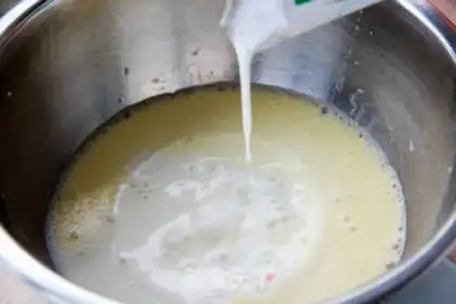 Make Banana roll step 1