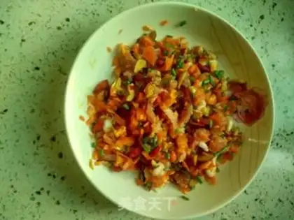 Make Five spicy rice eggs step 1