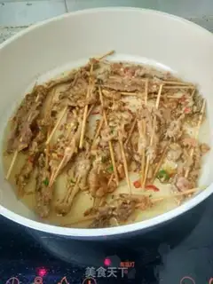 Make Spicy meat string step 7