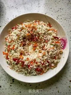 Make Five colours of rice rice step 2