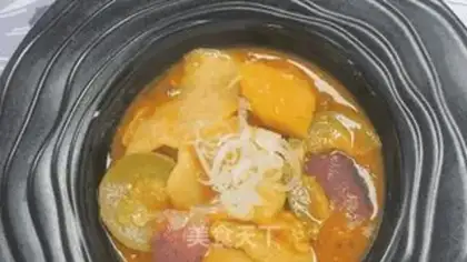 Make Korean pasta soup step 5