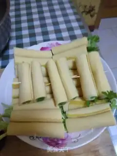 Make Tofu rolls step 2