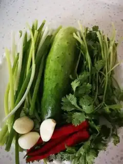 Make The cucumber cucumber step 0