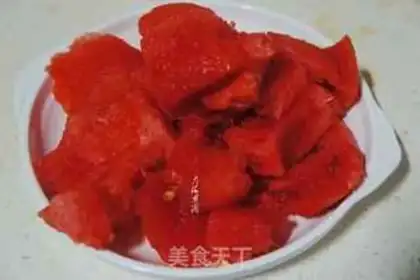 Make Watermelon juice step 1