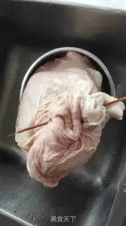 Make Piggy belly chicken step 3