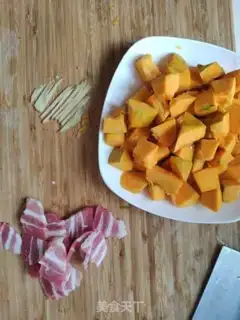 Make Pumpkin stew step 0