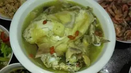 Make Piggy belly chicken step 10