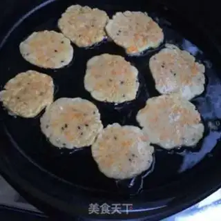 Make Black sesame carrot omelet step 6