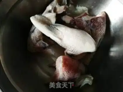 Make Red fish jaw step 0