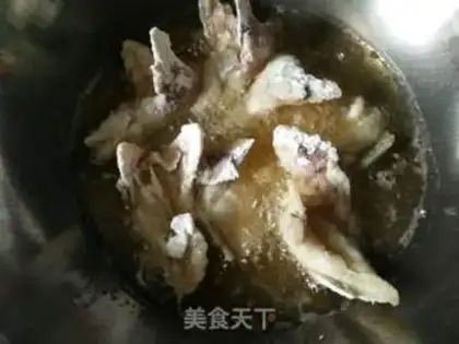 Make Red fish jaw step 2