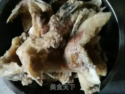 Make Red fish jaw step 4