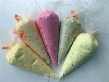 Make Five fruit and ice cream step 4