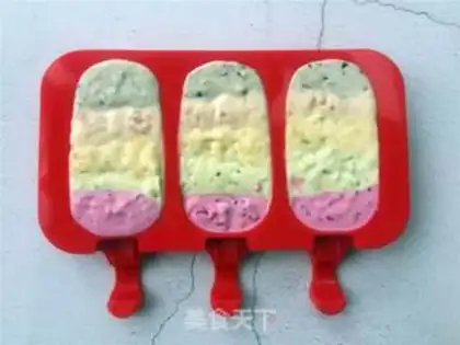 Make Five fruit and ice cream step 5