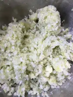 Make Three fresh dumplings step 10
