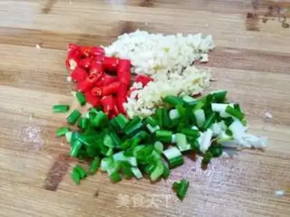 Make The cold hand tore the eggplant step 1