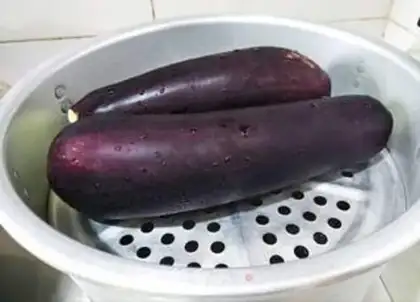 Make The cold hand tore the eggplant step 2