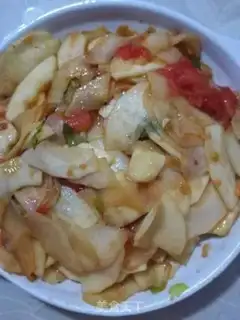 Make Tomato fried melons step 5