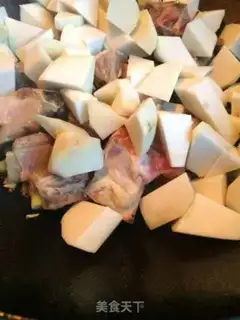 Make Steaming taro step 2