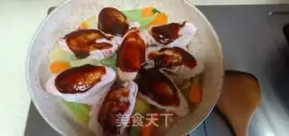 Make Three-juice chicken wings step 3
