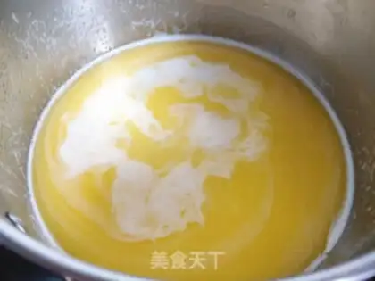 Make Panda butter puff step 1