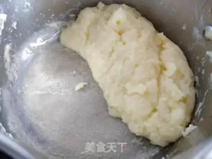 Make Panda butter puff step 2