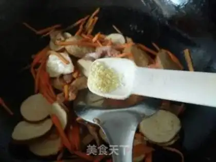 Make Carrot. Skinned chicken step 11