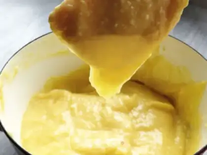 Make Panda butter puff step 3