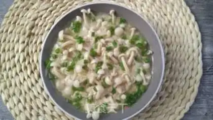 Make Mushroom steam step 18