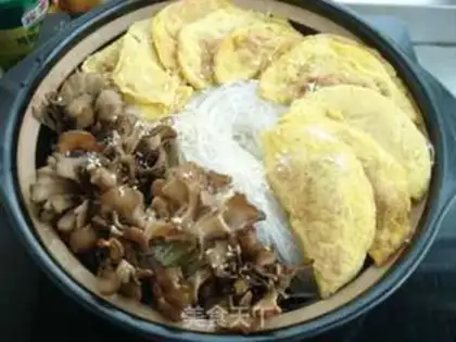 Make Grey tree egg dumpling pan step 4