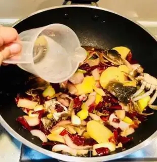 Make Spicy crabs step 7
