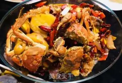 Make Spicy crabs step 8