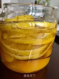 Make Peach lemon honey tea step 8