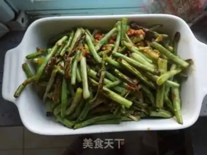 Make Garlic beans step 4