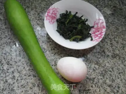 Make ♪ Duck omelet cores boil and bloom ♪ step 0