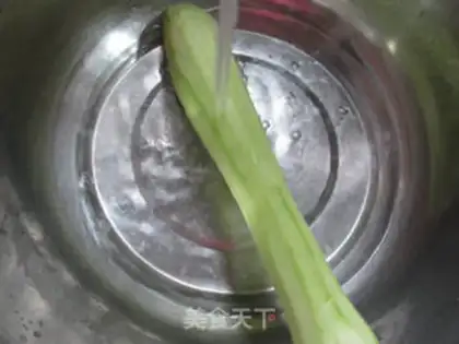 Make ♪ Duck omelet cores boil and bloom ♪ step 2
