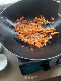 Make Meat and corn radish step 2