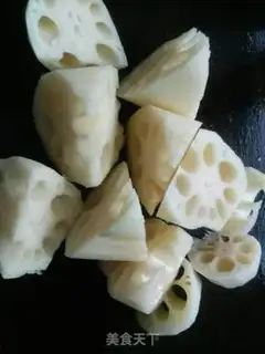 Make Lotus spinal soup step 1